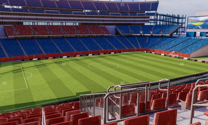 Gillette Stadium - Section Club 13 Seat View