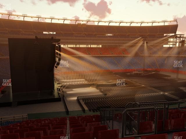 Gillette Stadium - Section Club 13 Seat View