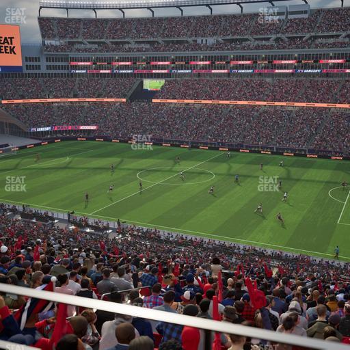 Gillette Stadium - Section Club 28 Seat View