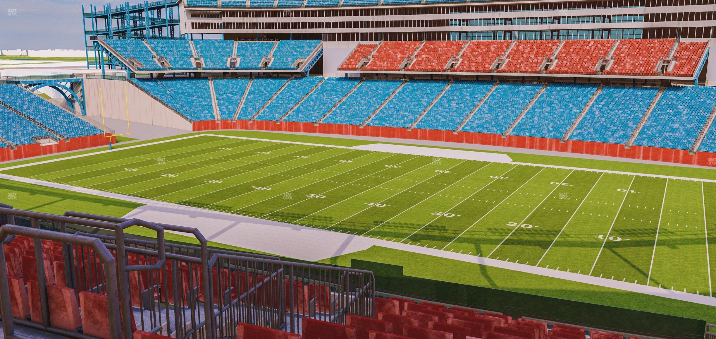 Gillette Stadium - Section Club 28 Seat View