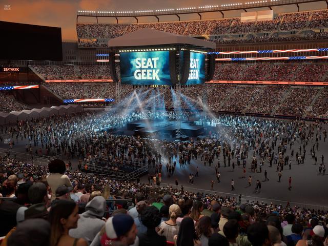 Gillette Stadium - Section Club 28 Seat View Gillette Stadium - Section Club 28 Seat View