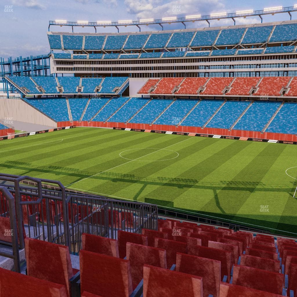 Gillette Stadium - Section Club 28 Seat View
