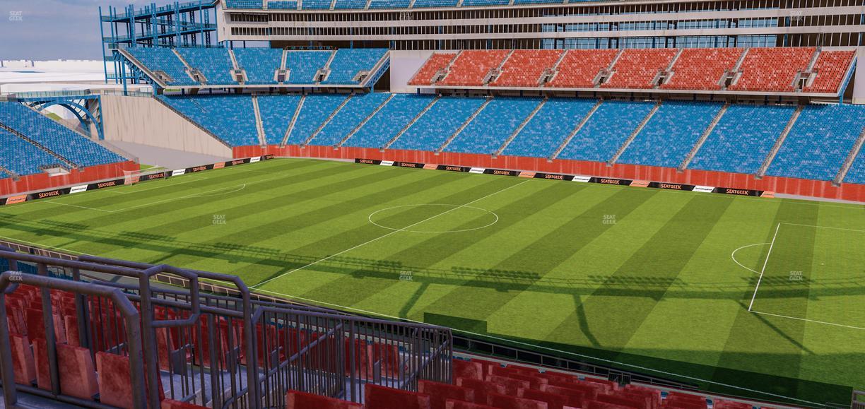 Gillette Stadium - Section Club 28 Seat View