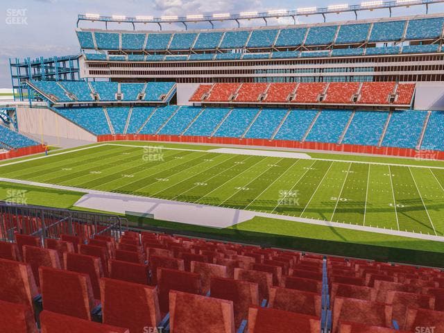 Gillette Stadium - Section Club 29 Seat View