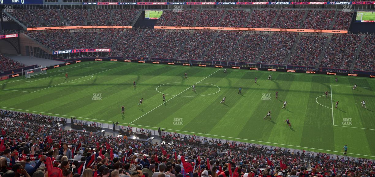 Gillette Stadium - Section Club 29 Seat View