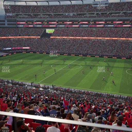 Gillette Stadium - Section Club 29 Seat View
