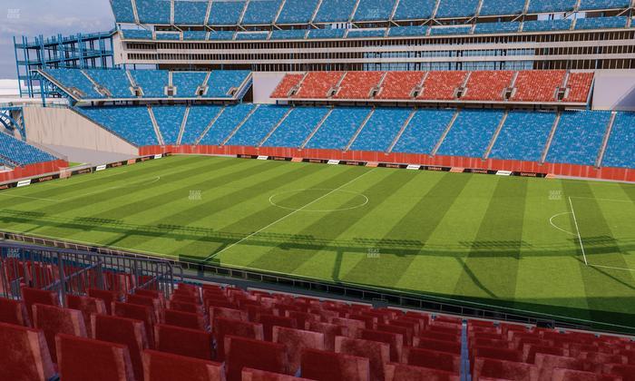 Gillette Stadium - Section Club 29 Seat View