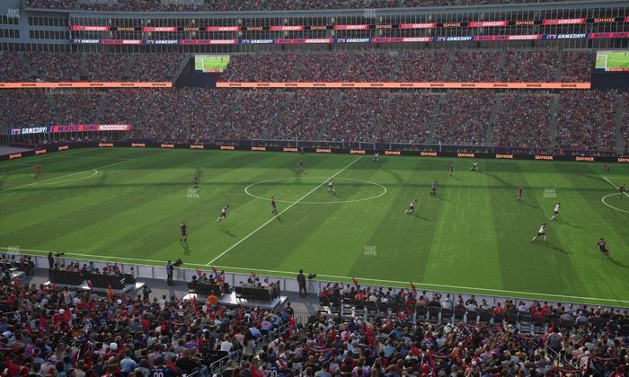 Gillette Stadium - Section Club 30 Seat View