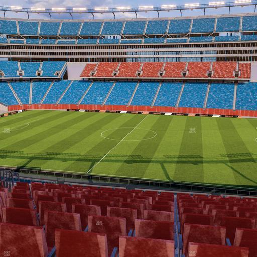 Gillette Stadium - Section Club 30 Seat View
