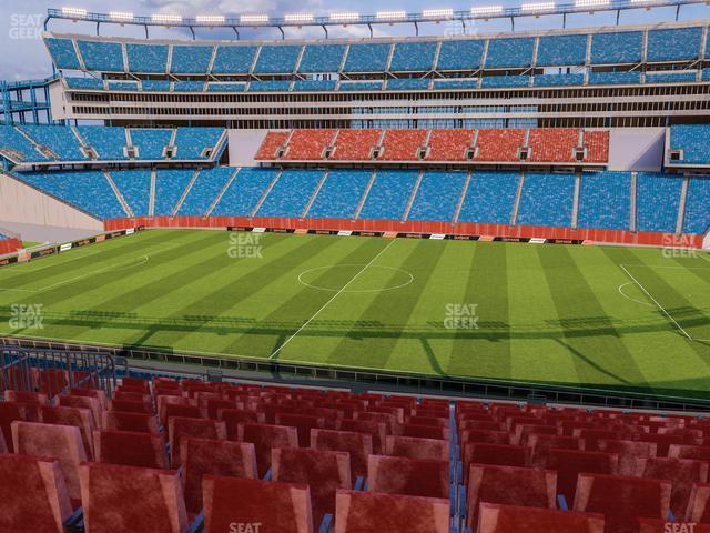 Gillette Stadium - Section Club 30 Seat View Gillette Stadium - Section Club 30 Seat View