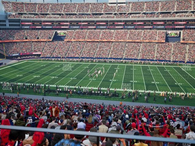 Gillette Stadium - Section Club 30 Seat View Gillette Stadium - Section Club 30 Seat View