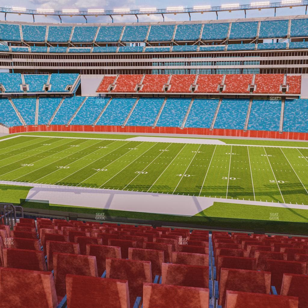 Gillette Stadium - Section Club 30 Seat View