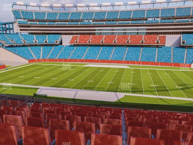 Gillette Stadium - Section Club 30 Seat View