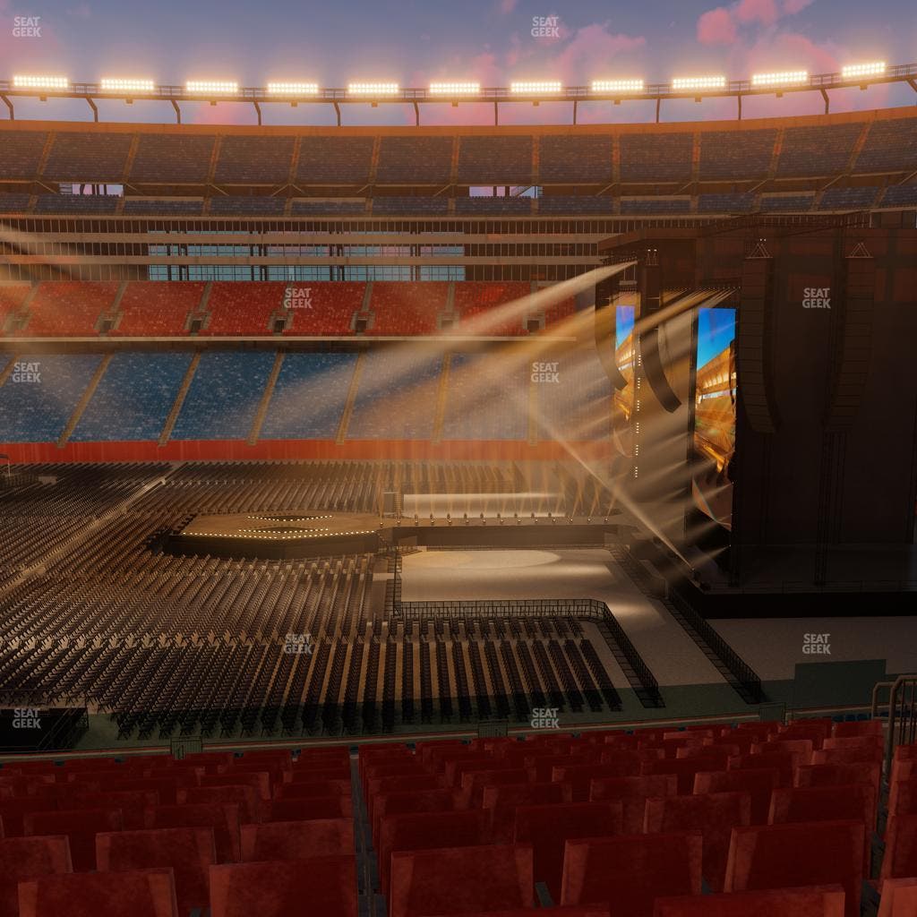 Gillette Stadium - Section Club 30 Seat View