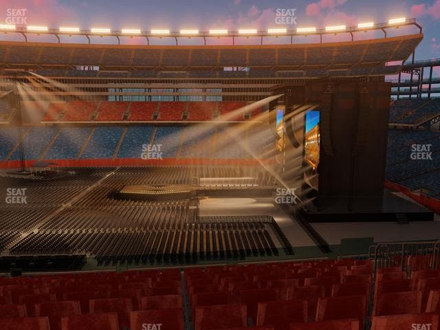 Gillette Stadium - Section Club 30 Seat View