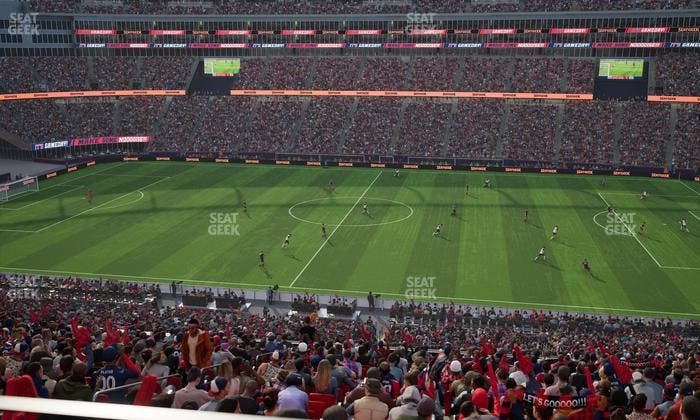 Gillette Stadium - Section Club 30 Seat View