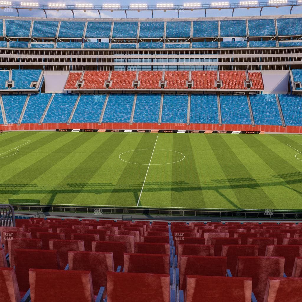 Gillette Stadium - Section Club 31 Seat View