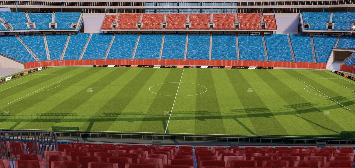 Gillette Stadium - Section Club 31 Seat View