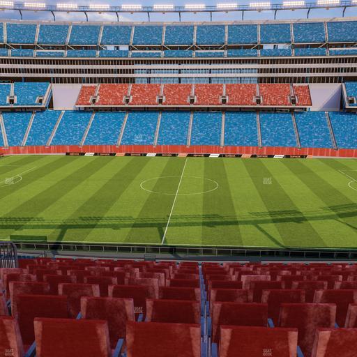 Gillette Stadium - Section Club 31 Seat View