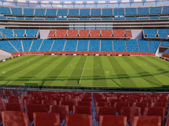 Gillette Stadium - Section Club 31 Seat View Gillette Stadium - Section Club 31 Seat View