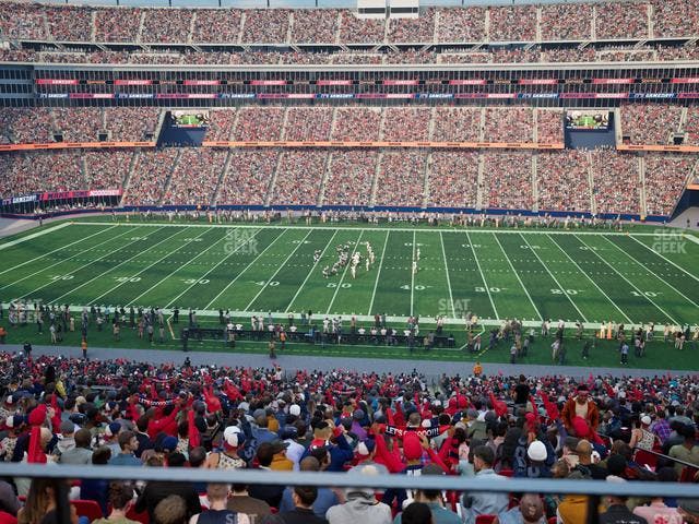 Gillette Stadium - Section Club 31 Seat View Gillette Stadium - Section Club 31 Seat View