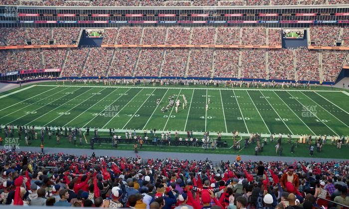 Gillette Stadium - Section Club 31 Seat View