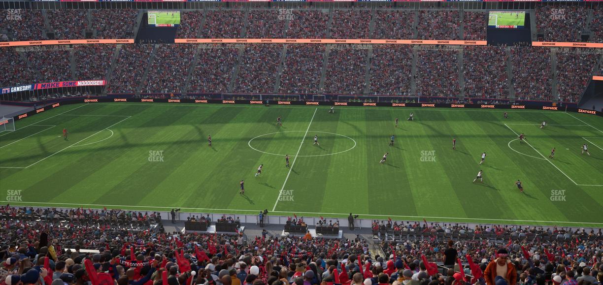 Gillette Stadium - Section Club 31 Seat View