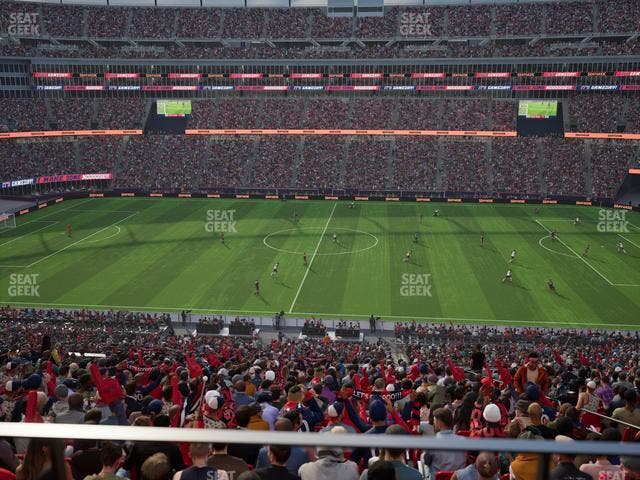 Gillette Stadium - Section Club 31 Seat View