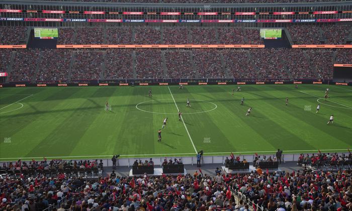 Gillette Stadium - Section Club 32 Seat View