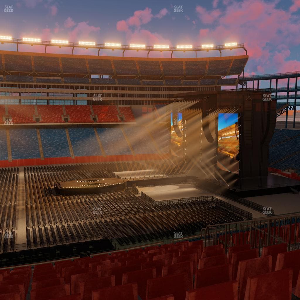 Gillette Stadium - Section Club 32 Seat View