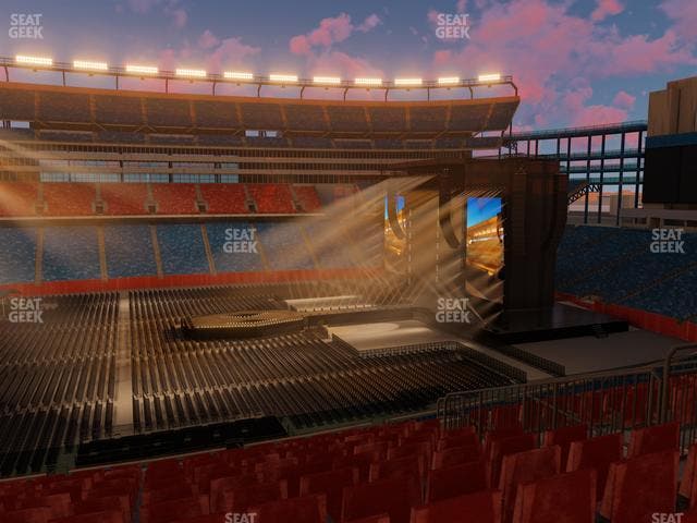 Gillette Stadium - Section Club 32 Seat View
