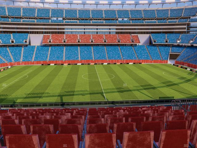 Gillette Stadium - Section Club 32 Seat View Gillette Stadium - Section Club 32 Seat View