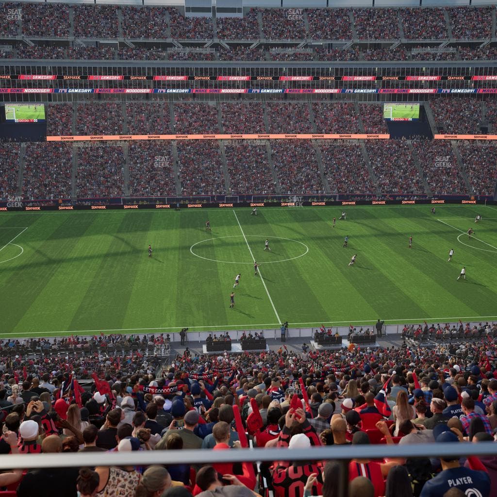 Gillette Stadium - Section Club 32 Seat View