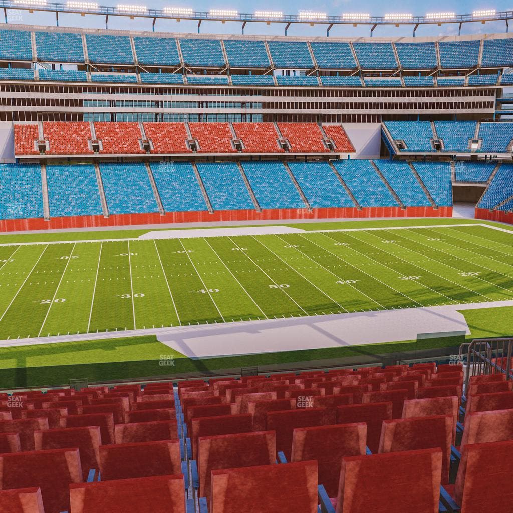Gillette Stadium - Section Club 33 Seat View