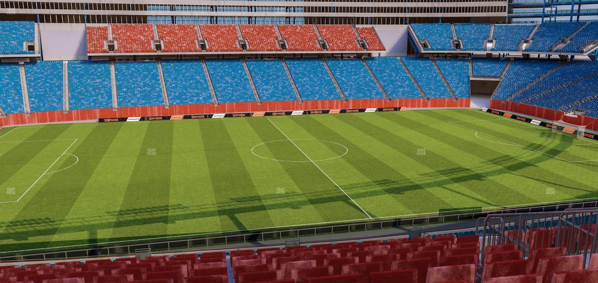 Gillette Stadium - Section Club 33 Seat View