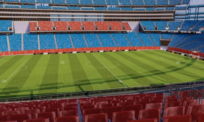 Gillette Stadium - Section Club 33 Seat View