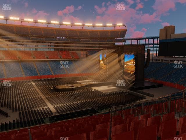 Gillette Stadium - Section Club 33 Seat View