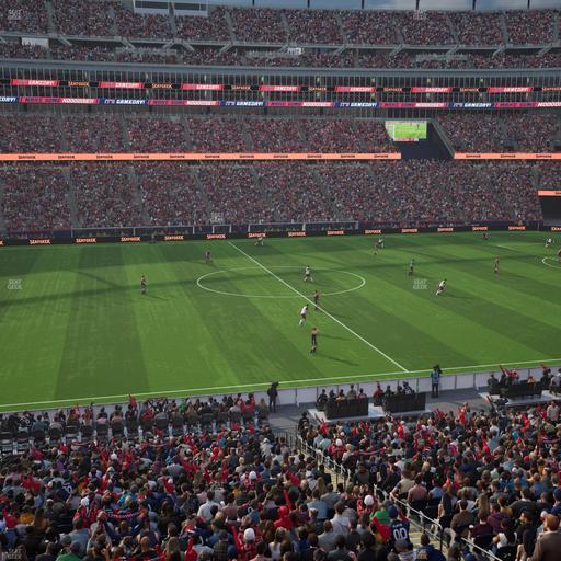 Gillette Stadium - Section Club 33 Seat View