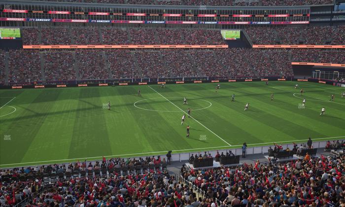 Gillette Stadium - Section Club 33 Seat View