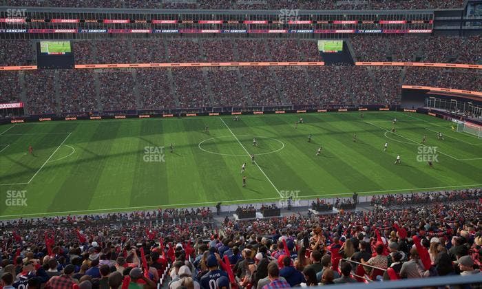 Gillette Stadium - Section Club 33 Seat View