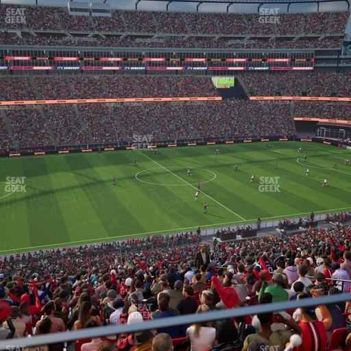 Gillette Stadium - Section Club 34 Seat View