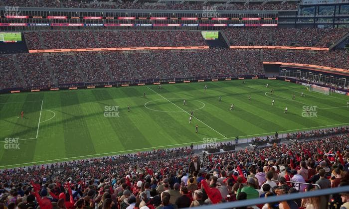 Gillette Stadium - Section Club 34 Seat View