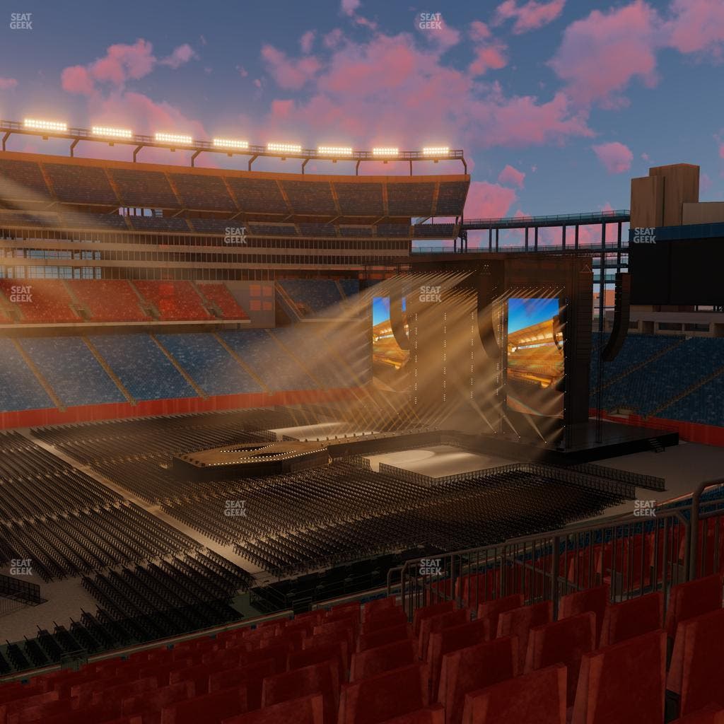 Gillette Stadium - Section Club 34 Seat View