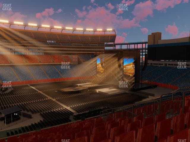 Gillette Stadium - Section Club 34 Seat View