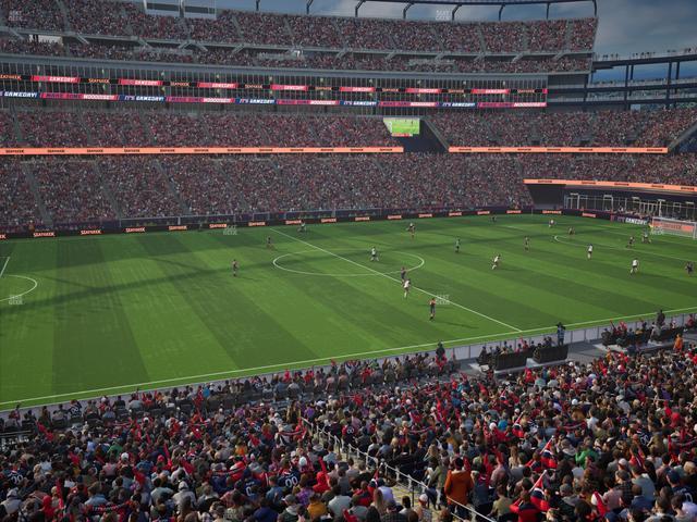 Gillette Stadium - Section Club 34 Seat View