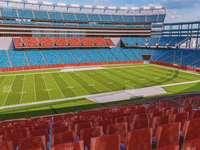 Gillette Stadium - Section Club 34 Seat View