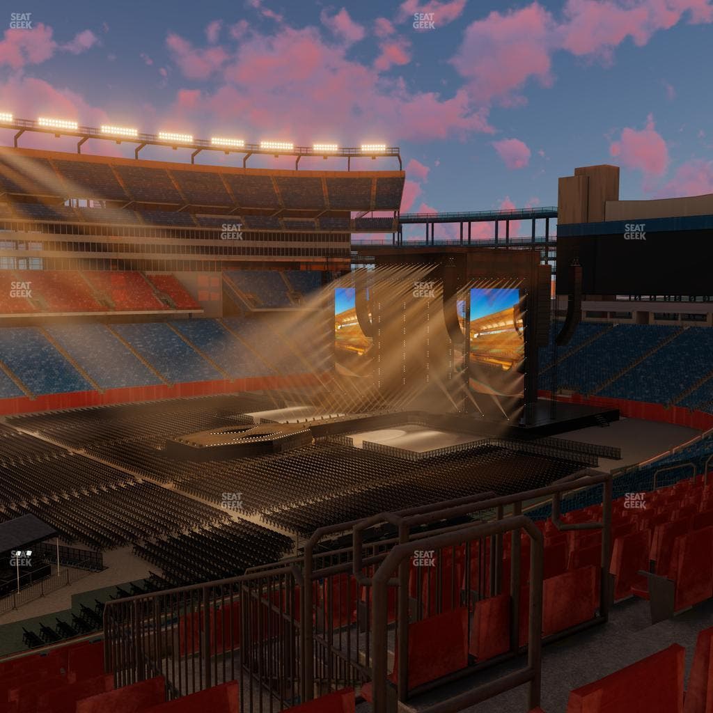 Gillette Stadium - Section Club 35 Seat View
