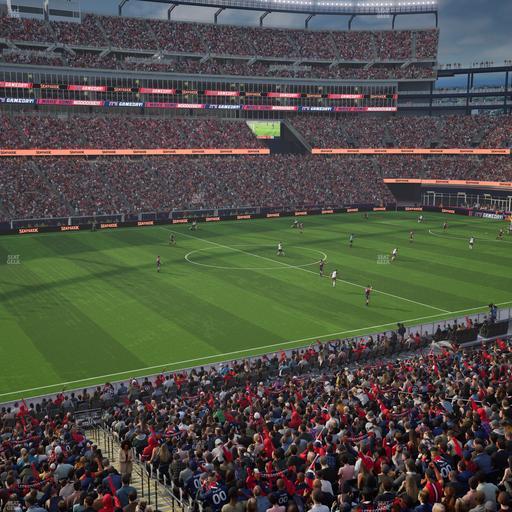 Gillette Stadium - Section Club 35 Seat View