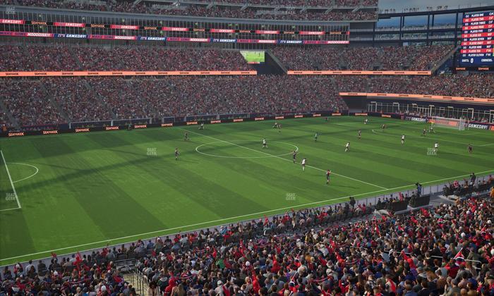 Gillette Stadium - Section Club 35 Seat View