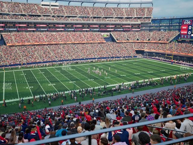 Gillette Stadium - Section Club 35 Seat View Gillette Stadium - Section Club 35 Seat View